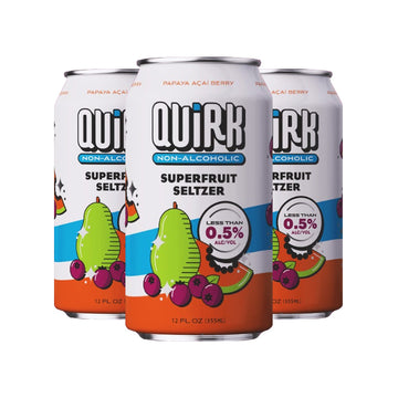 Quirk Superfruit NA Seltzer 6pk/12oz Cans