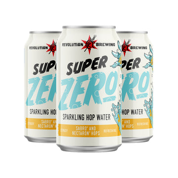 Revolution Super Zero NA Sparkling Hop Water 6pk/12oz Cans