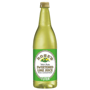 Rose's Sweetened Lime Juice - 1 Liter