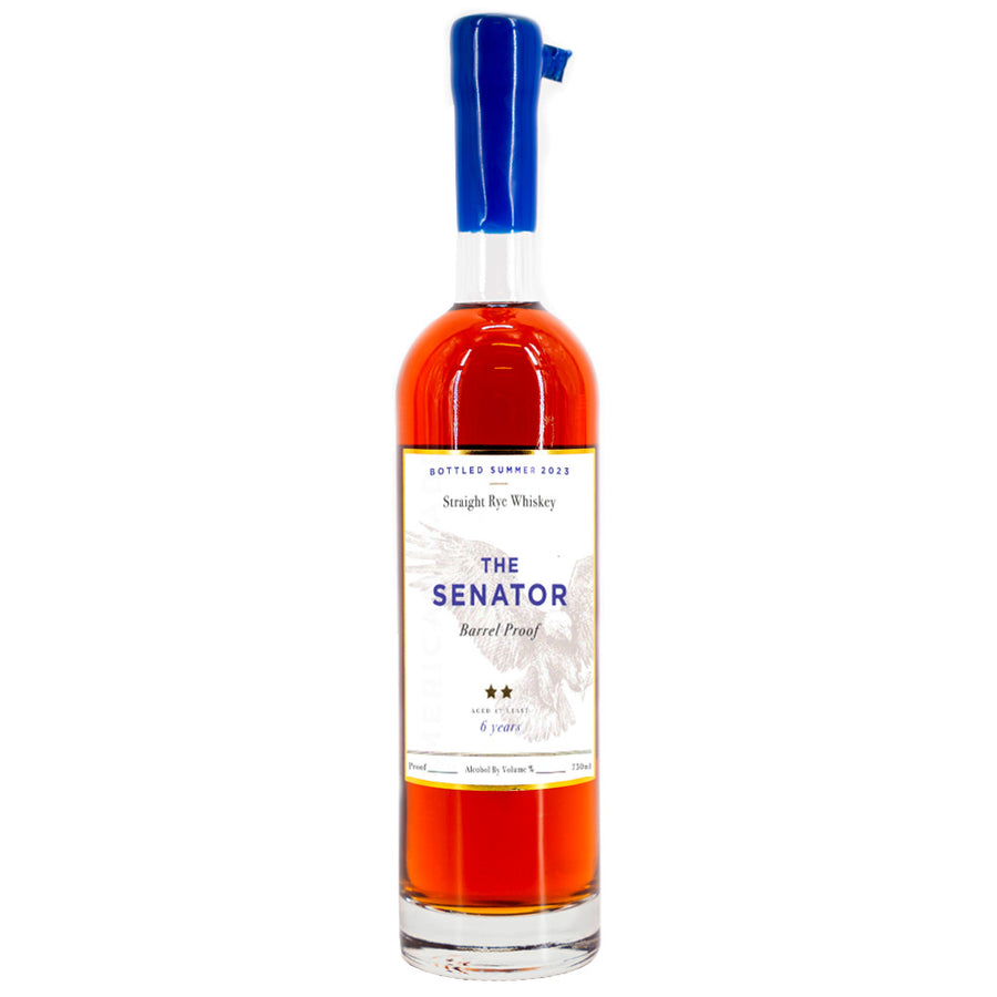 The Senator Barrel Proof Straight Rye Whiskey