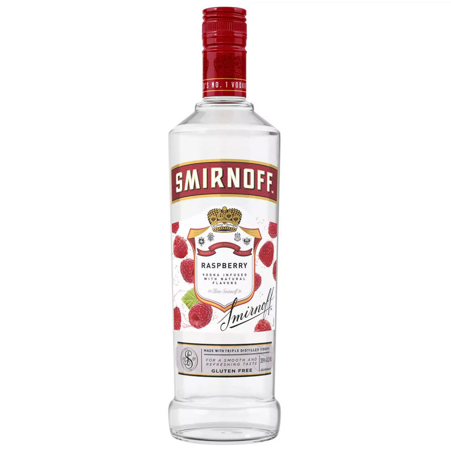 Smiroff Raspberry Smirnoff Raspberry Vodka – InternetWines.com