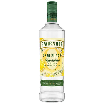 Smirnoff Zero Sugar Infusions Lemon & Elderflower Vodka