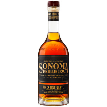 Sonoma Distilling Black Truffle Rye Whiskey