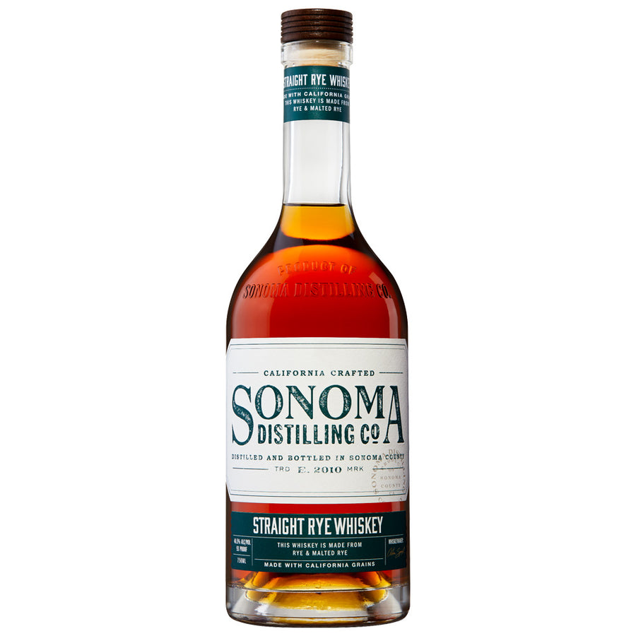 Sonoma Distilling Straight Rye Whiskey