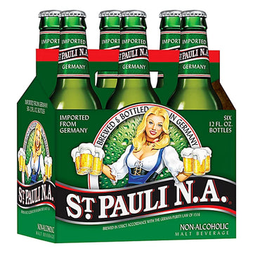 St. Pauli NA Beer 6pk/12oz Bottles