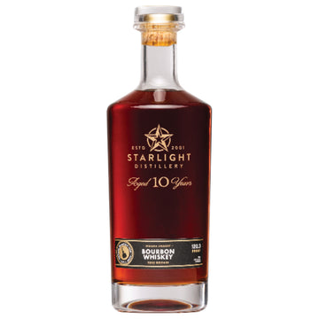 Starlight Distillery 10yr Indiana Straight Bourbon Whiskey