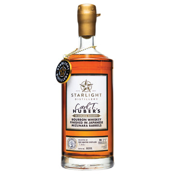 Starlight Distillery Carl T. Huber's Mizunara Reserve Bourbon