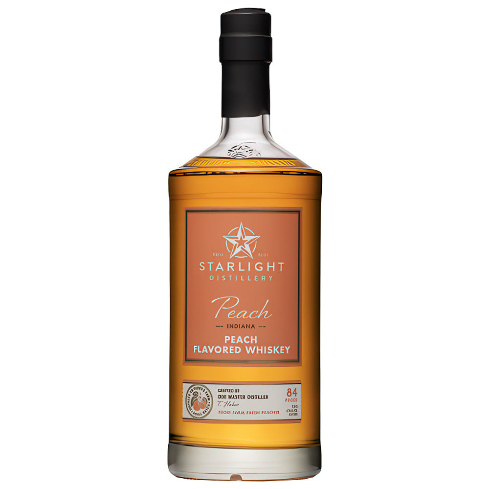 Starlight Distillery Peach Flavored Whiskey – InternetWines.com