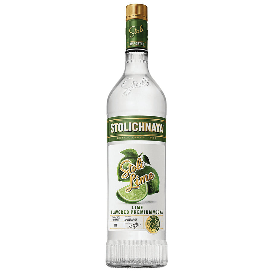 Stoli Lime Vodka - 1 Liter