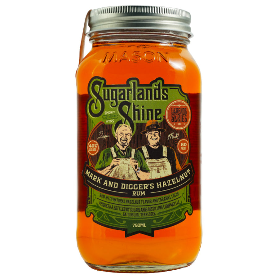 Sugarlands Shine Mark & Digger's Hazelnut Rum