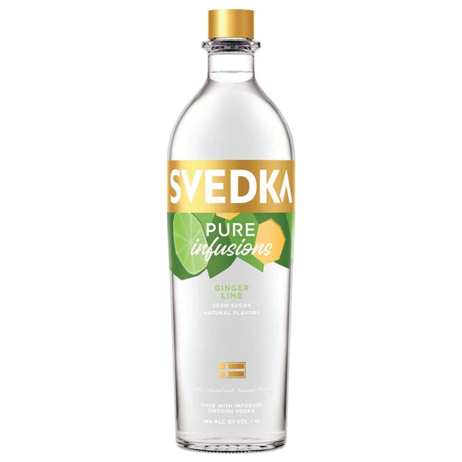Svedka Pure Infusions Ginger Lime Vodka - 1 Liter