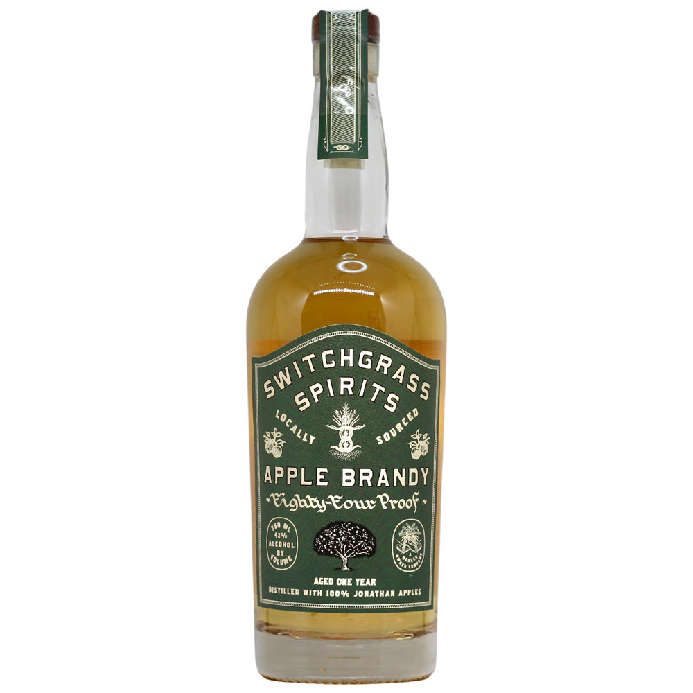 Switchgrass Spirits Apple Brandy 84 Proof – InternetWines.com