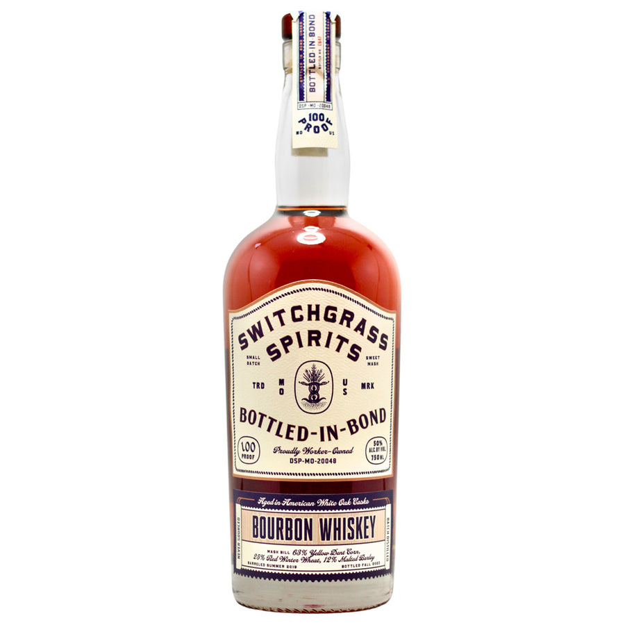 Switchgrass Bottled-in-Bond Bourbon