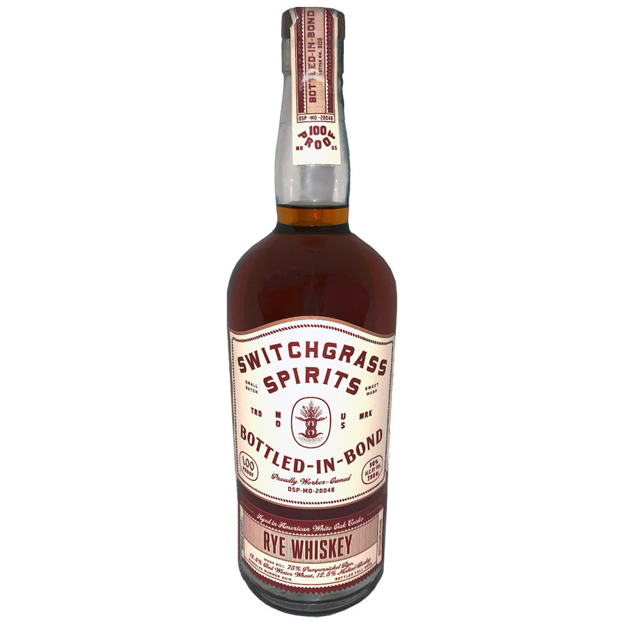 Switchgrass Bottled-in-Bond Rye