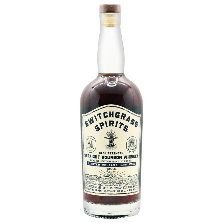 Switchgrass Cask Strength Single Barrel Bourbon