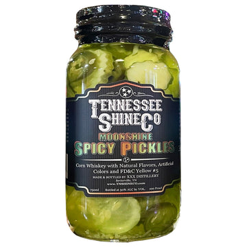 Tennessee Shine Co Spicy Pickles Moonshine