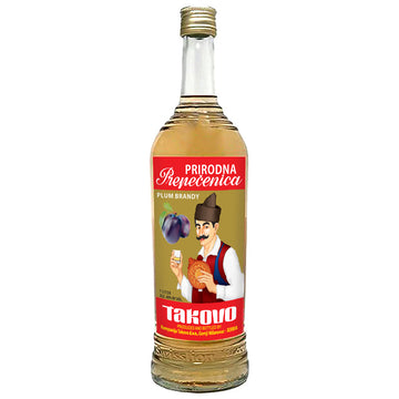 Takovo Brka Prirodna Prepecenica Plum Brandy - 1 Liter