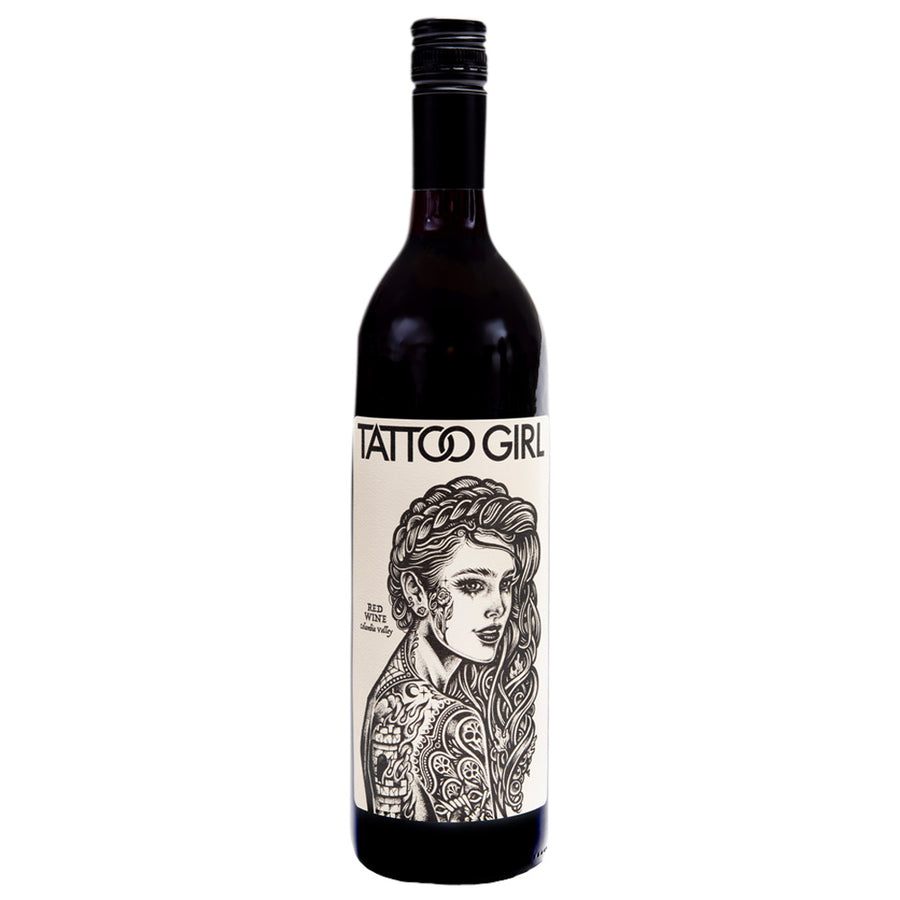 Tattoo Girl Red Blend