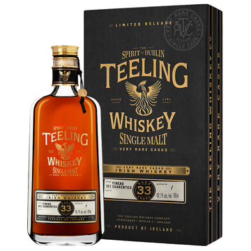Teeling 33yr Single Malt Irish Whiskey Pineau des Charentes Finish