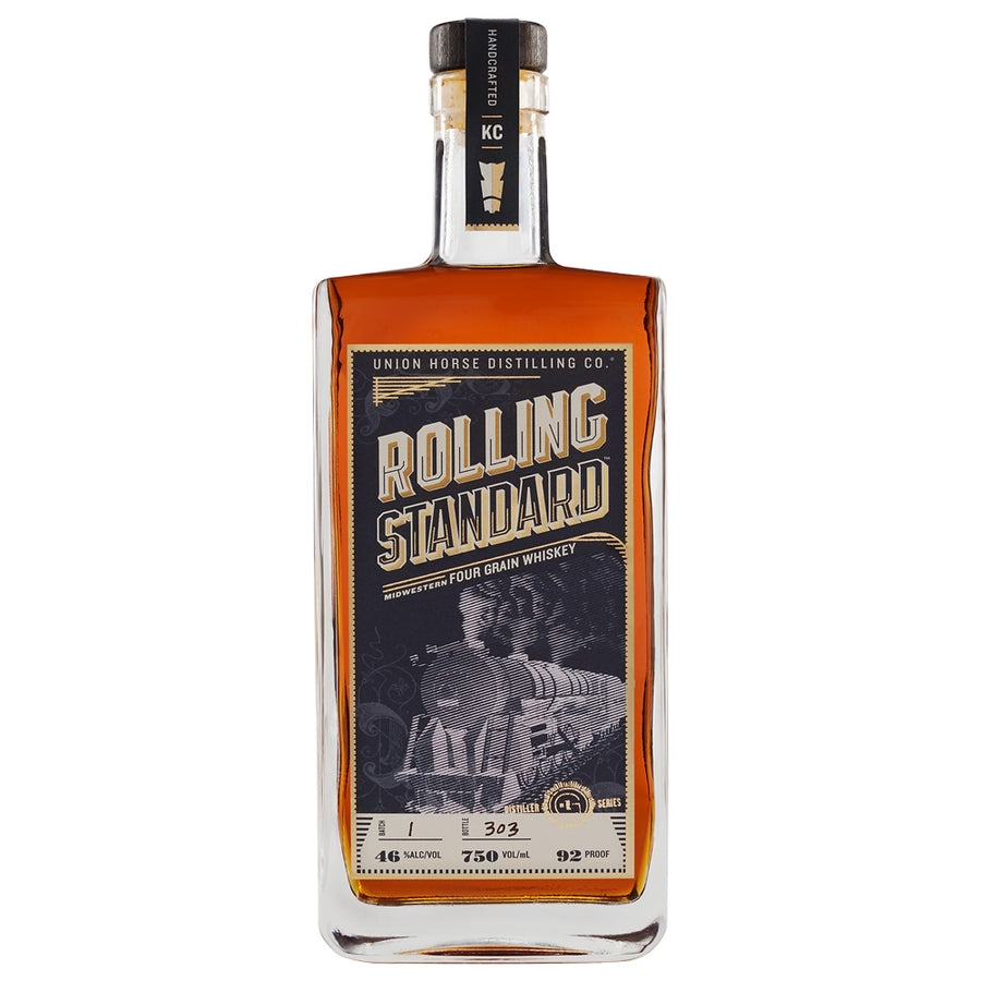 Union Horse Rolling Standard Four Grain Whiskey