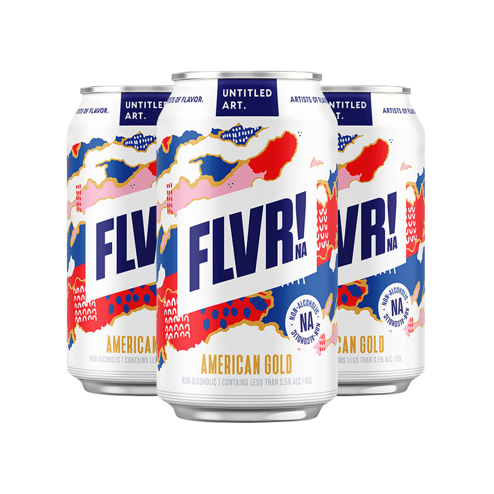 Untitled Art FLVR! NA American Gold 6pk/12oz Cans – InternetWines.com