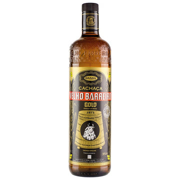 Velho Barreiro Gold Cachaca - 1 Liter