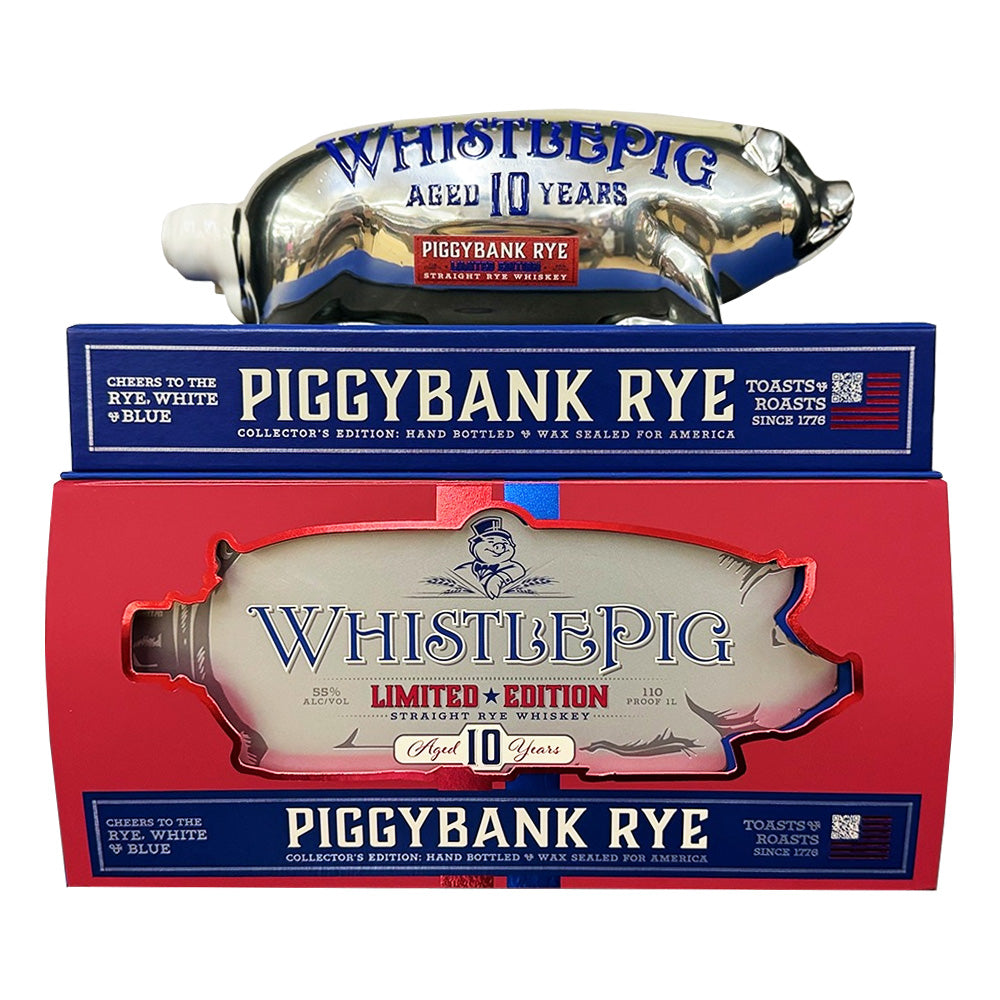 STRAY PIG VANGUARD 3作品 / ROUAGE Lab WhistlePig Rye White & Blue 10yr PiggyBank Rye – InternetWines.com