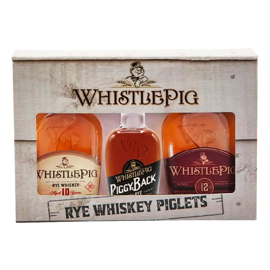 WhistlePig Rye Whiskey Piglets 50ml Set