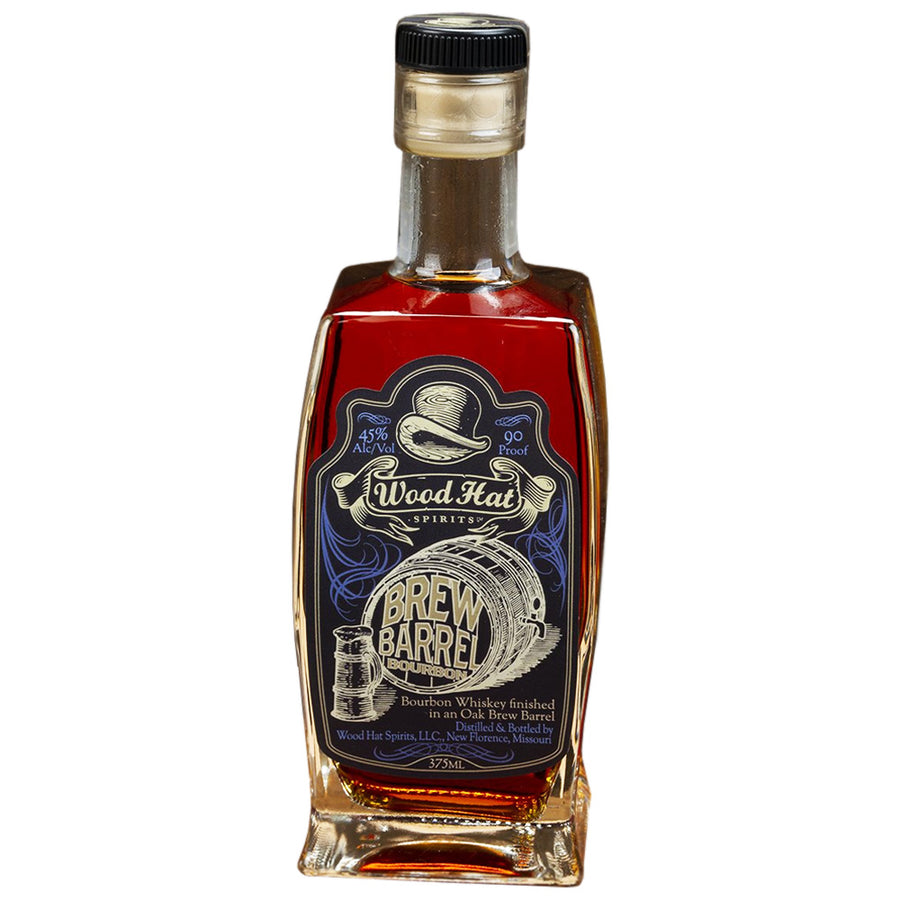 Wood Hat Brew Barrel Bourbon 375ml