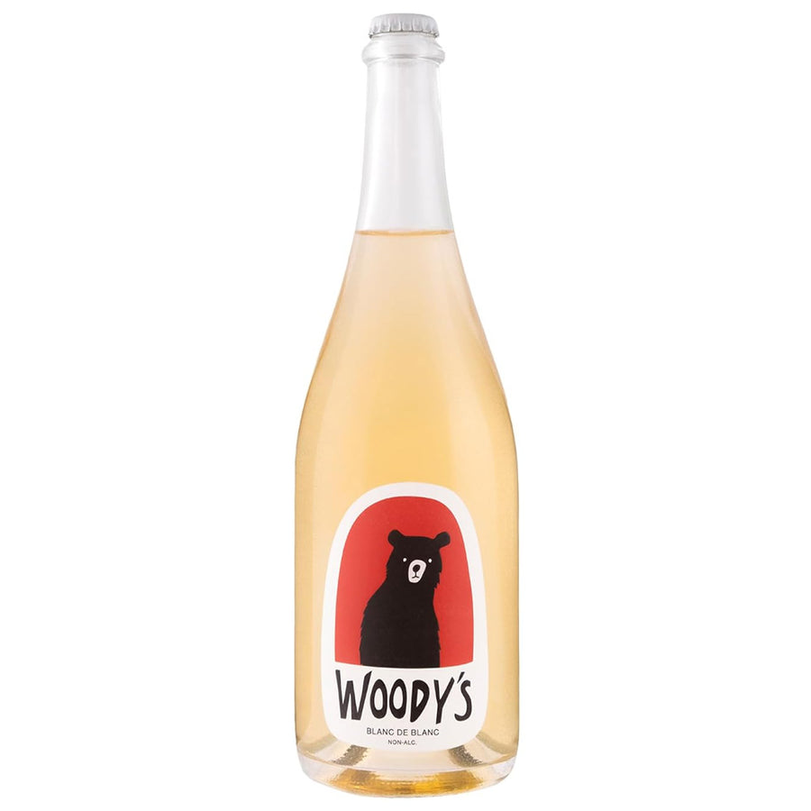 Woody's Blanc de Blanc Non-Alcoholic Wine