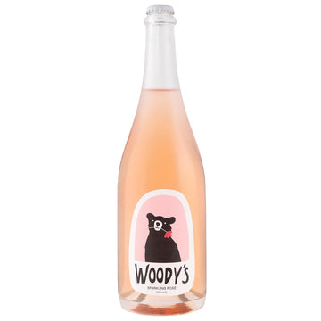 Woody's Sparkling Rosé Non-Alcoholic Wine