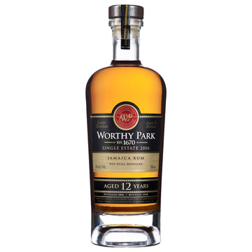 Worthy Park 12yr Single Estate 2006 Jamaica Rum