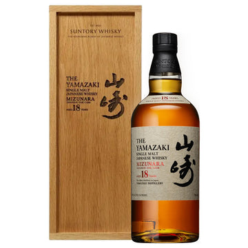 Yamazaki 18yr Mizunara Oak Single Malt Japanese Whisky