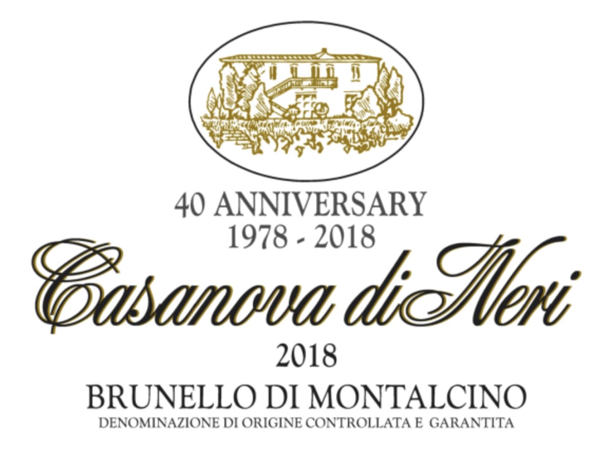 Casanova di Neri Brunello di Montalcino 2018 – InternetWines.com