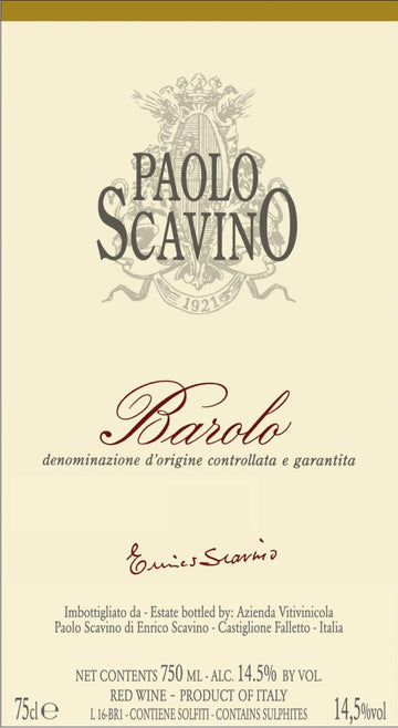 Paolo Scavino Barolo 2017