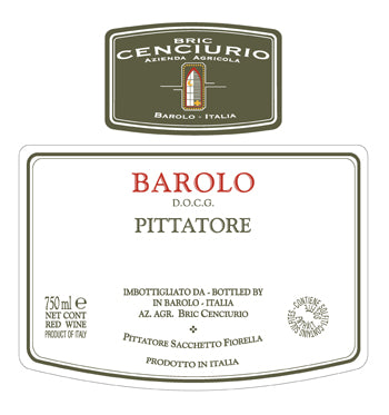 Bric Cenciurio Barolo Pittatore 2018