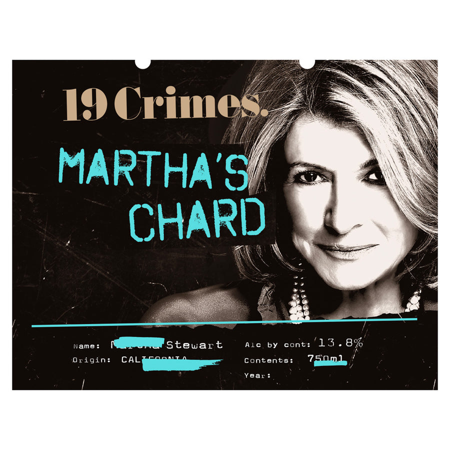19 Crimes Martha's Chard
