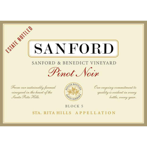 Sanford Pinot Noir Sanford & Benedict Vineyard 2013
