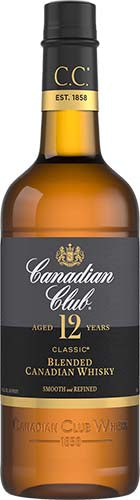Canadian Club Classic 12yr Blended Canadian Whisky