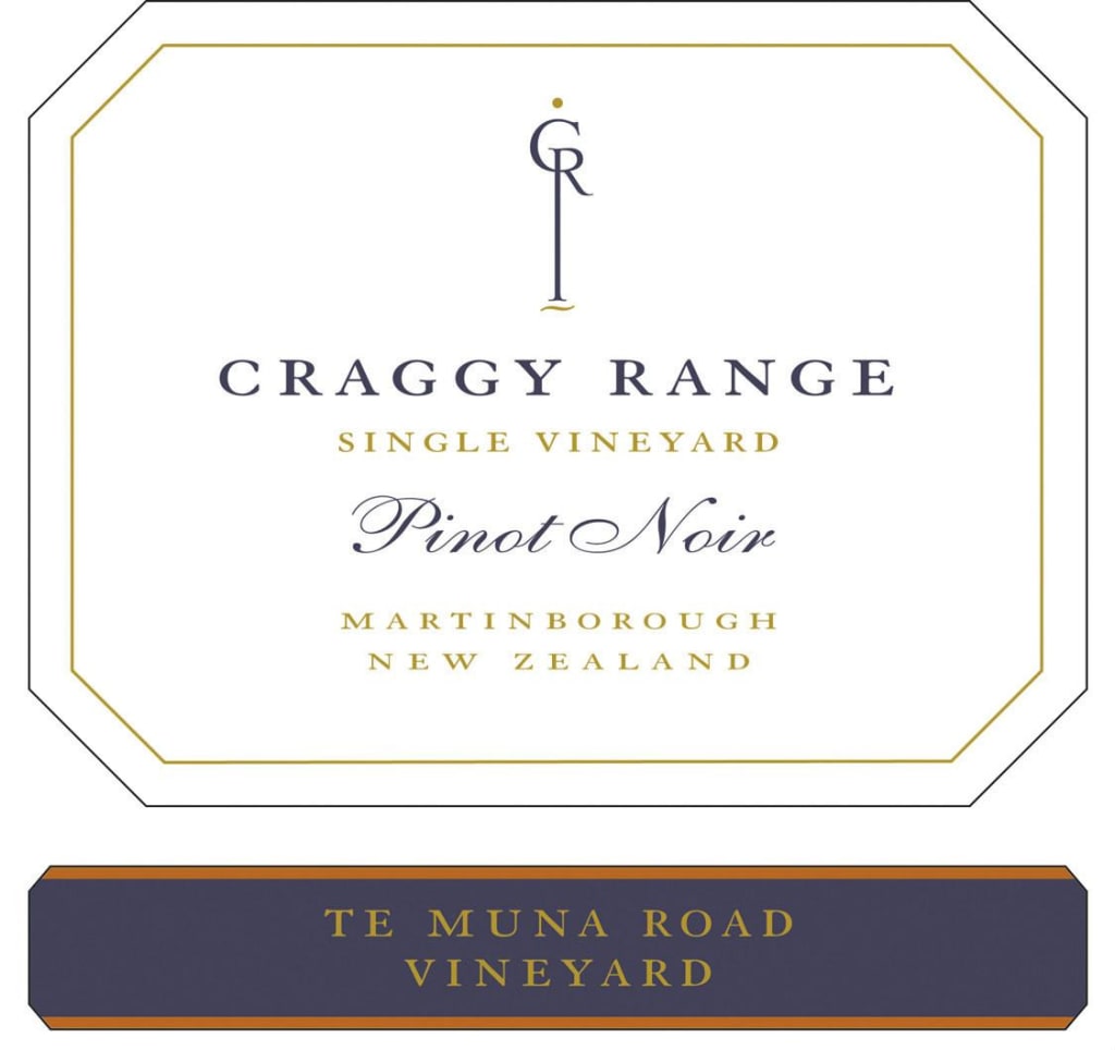 Craggy Range Winery Te Muna Road Vineyard Pinot Noir 2014