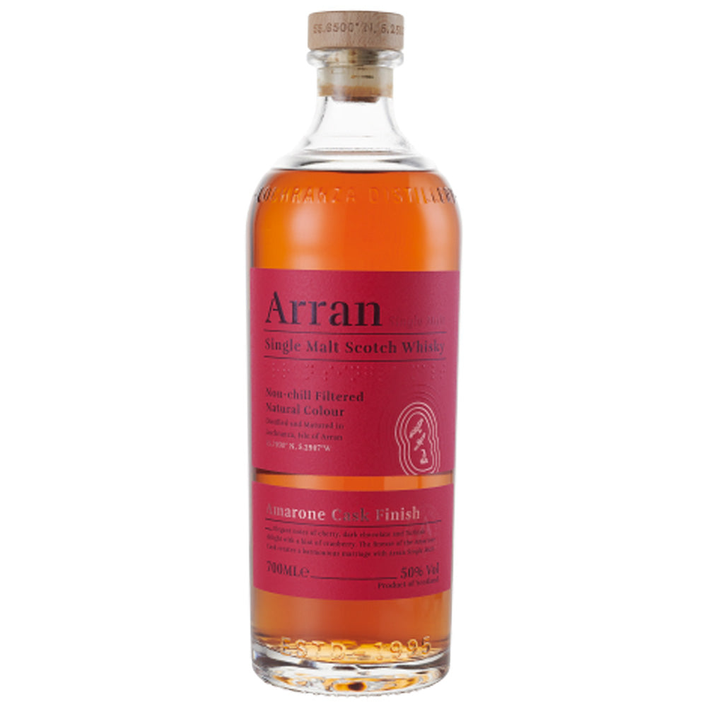ウイスキー Arran 2007 Amarone Cask Finish Arran Amarone Cask Finish Single Malt Scotch – InternetWines.com