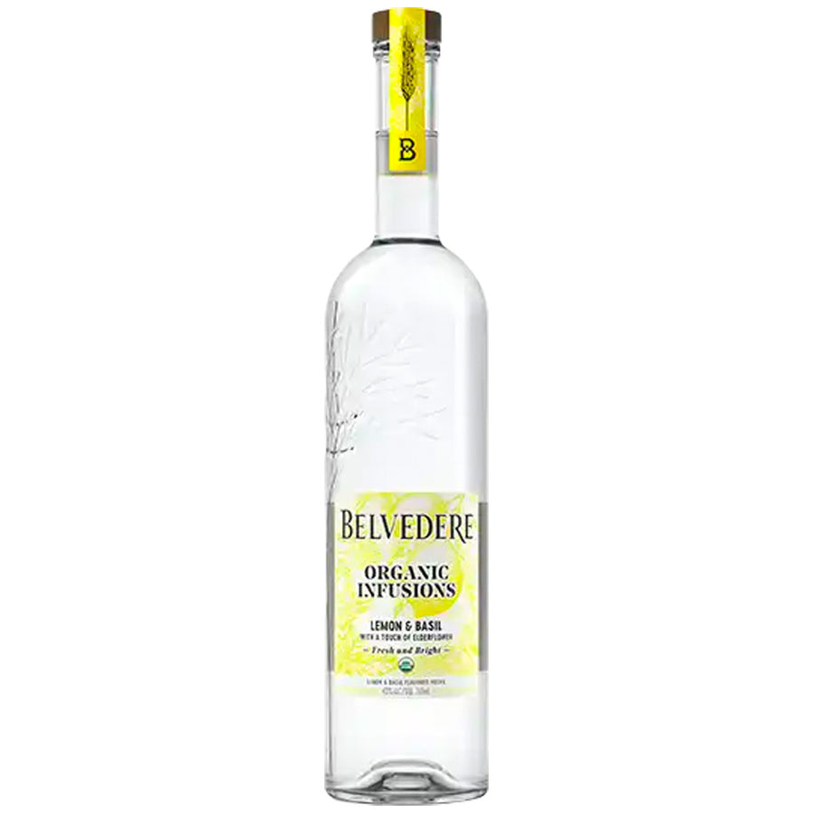 Belvedere Organic Infusions Lemon & Basil Vodka
