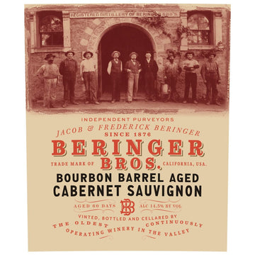 Beringer Bros Bourbon Barrel Aged Cabernet Sauvignon 2018