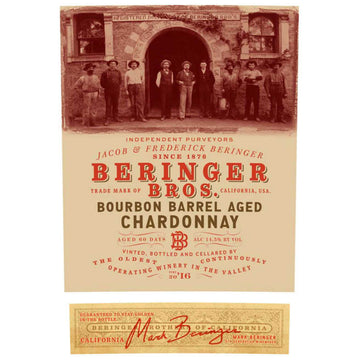 Beringer Bros. Bourbon Barrel Aged Chardonnay 2019