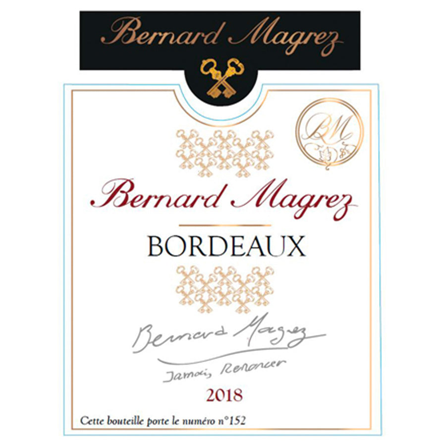Bernard Magrez Bordeaux Rouge 2018