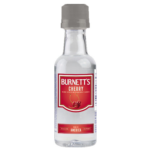 Burnetts Cherry Vodka 50ml - 10pk