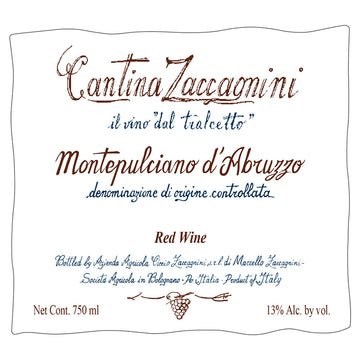 Cantina Zaccagnini Montepulciano d'Abruzzo