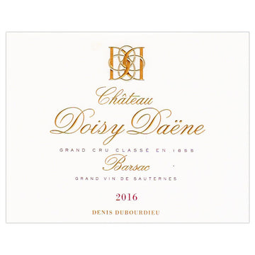 Chateau Doisy Daene 2016 375ml