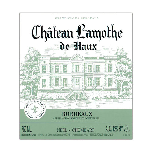 Chateau Lamothe de Haux Bordeaux Blanc 2021