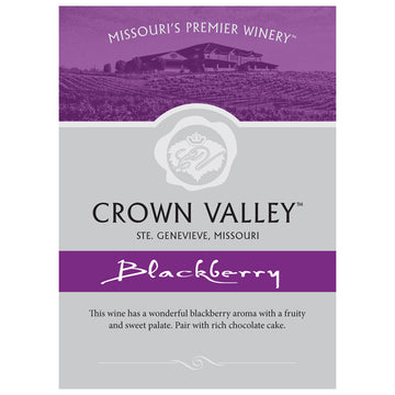 Crown Valley Blackberry Wine